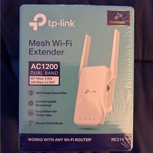 TP-Link AC1200 WiFi Extender 1.2Gbps Home Signal Booster